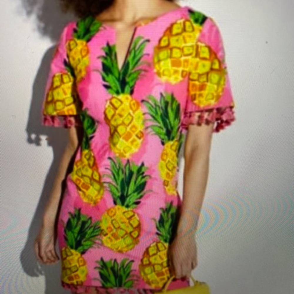Brand New Trina Turk  Raine tassel dress,